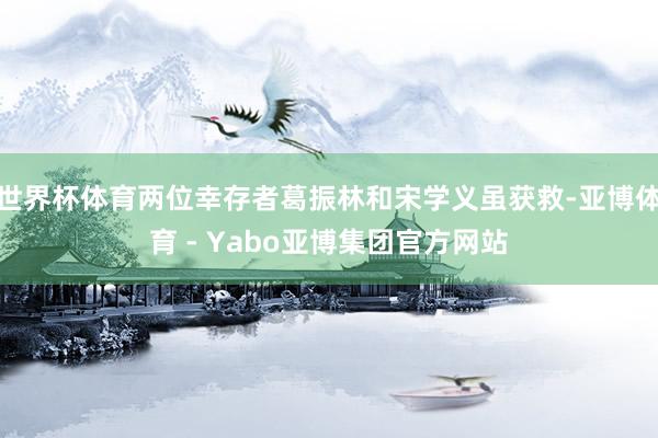 世界杯体育两位幸存者葛振林和宋学义虽获救-亚博体育 - Yabo亚博集团官方网站